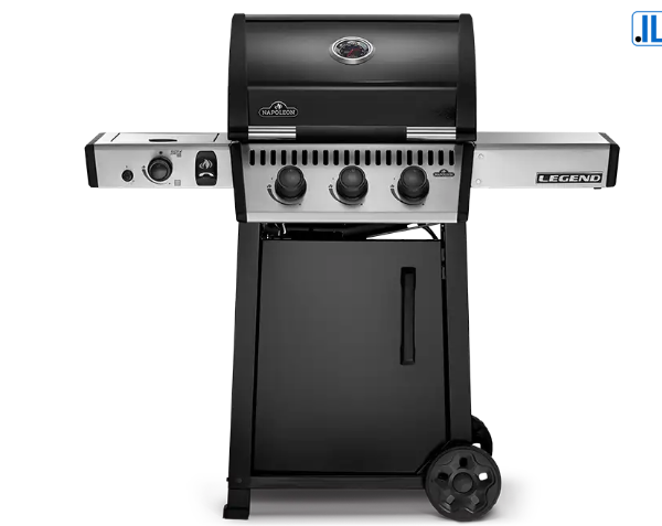 גריל גז IL 365 LEGEND משולב נירוסטה עם כירת צד אינפרא אדום