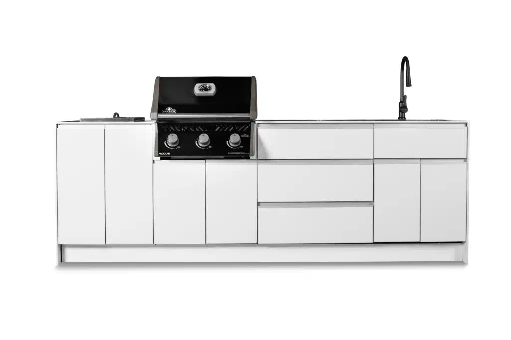 גריל גז ROGUE 425 IL שחור + ערכה לשינוי לגריל Built In – תמונה 2