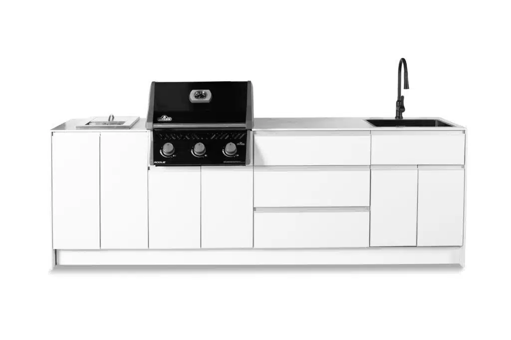 גריל גז ROGUE 425 IL שחור + ערכה לשינוי לגריל Built In – תמונה 8