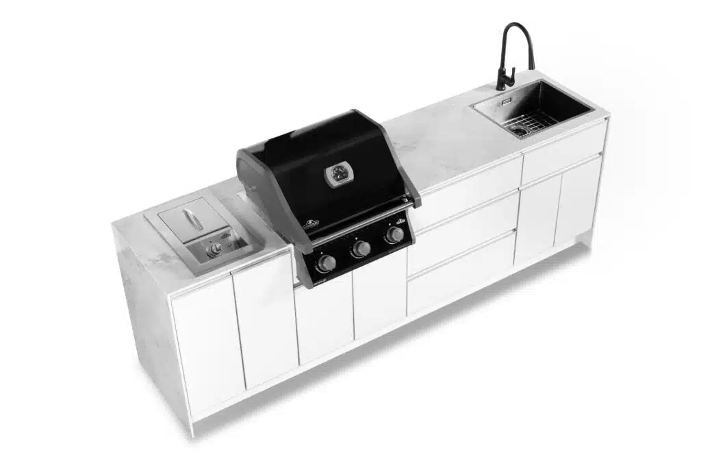 גריל גז ROGUE 425 IL שחור + ערכה לשינוי לגריל Built In – תמונה 7