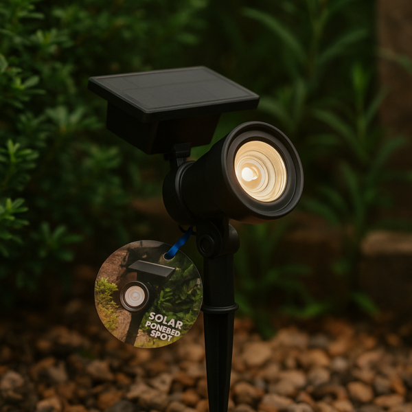 תאורה סולארית – ספוט לד