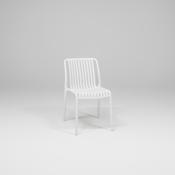 כסא פלסטיק ייצוק דגם פסים במגוון צבעים