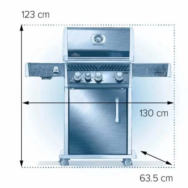גריל גז ROGUE 425 SIB IL PRO – שחור