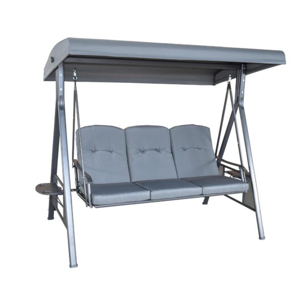 נדנדה תלת מושבית דגם דלוקס