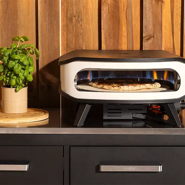 COZZE – טאבון גז 17" עם אבן מסתובבת