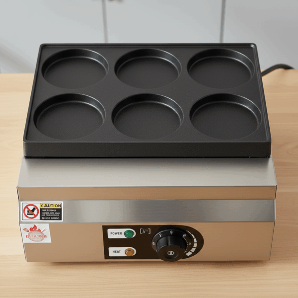 מכשיר להכנת פנקייק 6 יח'