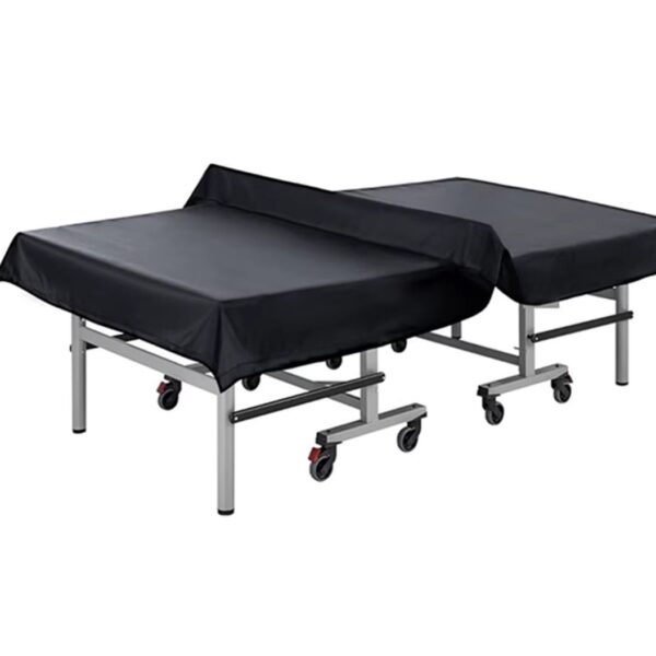 כיסוי לשולחן טניס במצב פתוח וסגור