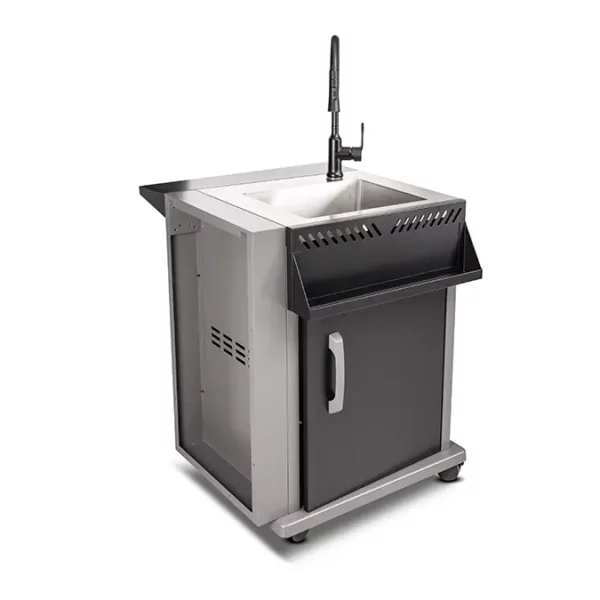 ROGUE MODULAR KITCHEN – NAPOLEON | גריל גז רוג 425 עם כירה – NAPOLEON Rouge + יחידת מקרר + יחידות כיור + יחידת אחסון