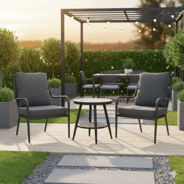 פינת קפה אלומיניום דגם "רוקסי"