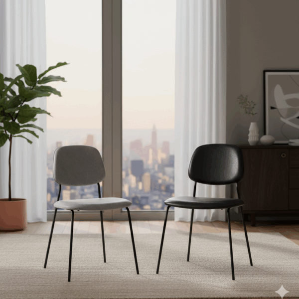 כסא מסעדות עור דגם "פלקון"