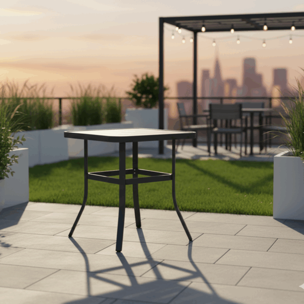 שולחן קפה מאלומיניום דגם "אורבן"