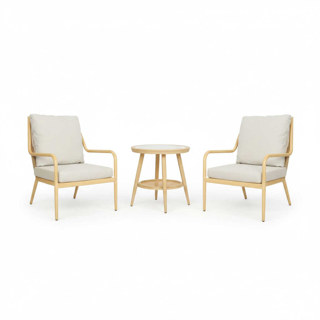 פינת קפה אלומיניום דגם "רוקסי"