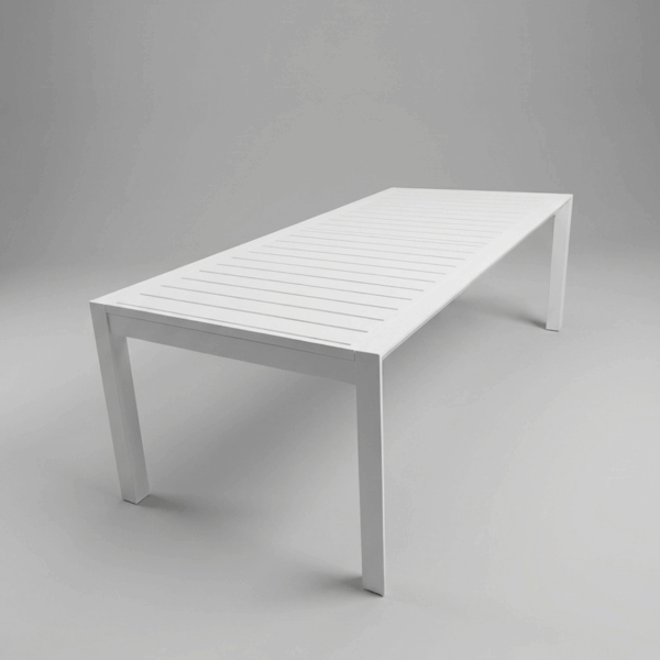 שולחן אלומיניום 104X230X345