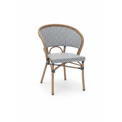 כסא אלומיניום למסעדות דגם "לקסוס"