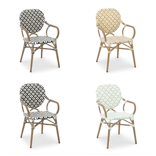 כסא אלומיניום למסעדות דגם "מרטין"