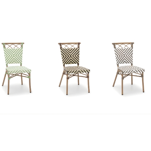 כסא אלומיניום למסעדות דגם "נווארה"