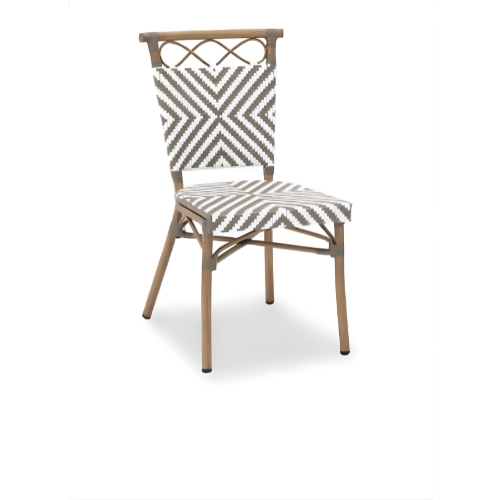 כסא אלומיניום למסעדות דגם "נווארה"