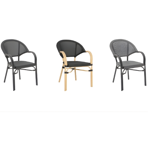 כסא אלומיניום למסעדות דגם סופיה במגוון צבעים