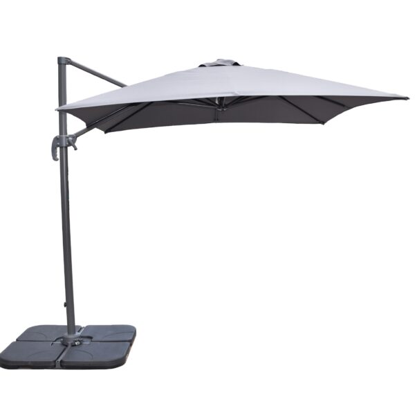 שמשייה רגל צד מאלומיניום 2.5X2.5