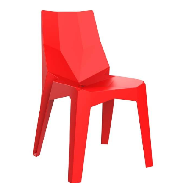 כסא פלסטיק מעוצב דגם "פולי"