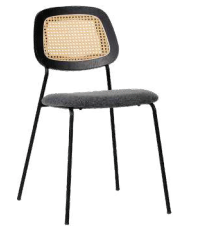 כסא מסעדות קטיפה דגם "דייגו"