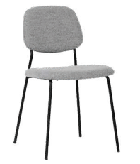 כסא מסעדות קטיפה דגם "פלקון"