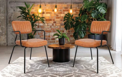 כסא דגם "וירטו" עם ידיות