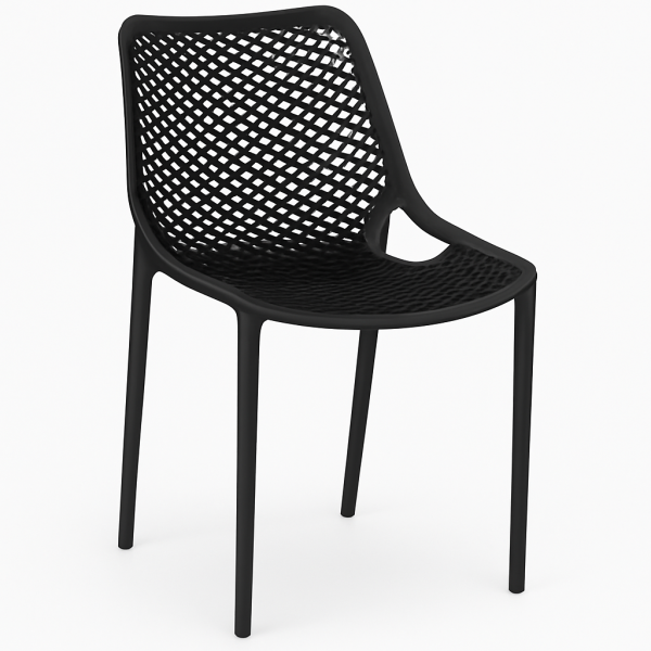 שולחן אלומיניום 200 נפתח ל-320 בשילוב זכוכית מחוסמת + 6 כסאות פלסטיק ייצוק במגוון צבעים