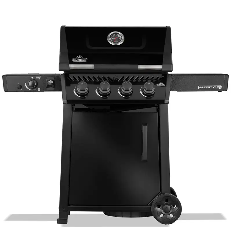 גריל גז FREESTYLE PRO 425 IL עם כירת צד אינפרא אדום – שחור