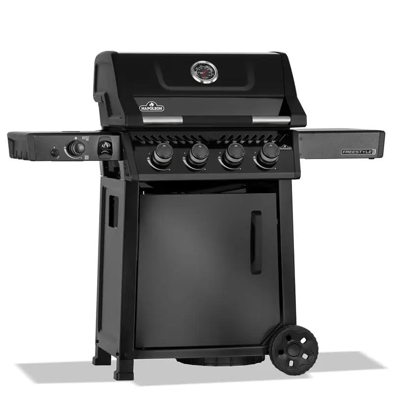 גריל גז FREESTYLE PRO 425 IL עם כירת צד אינפרא אדום – שחור – תמונה 11