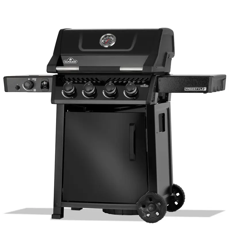 גריל גז FREESTYLE PRO 425 IL עם כירת צד אינפרא אדום – שחור – תמונה 10