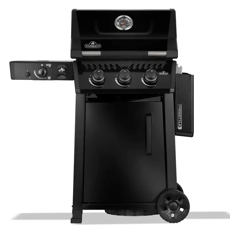 גריל גז FREESTYLE PRO 365 IL עם כירת צד אינפרא אדום – שחור – תמונה 8