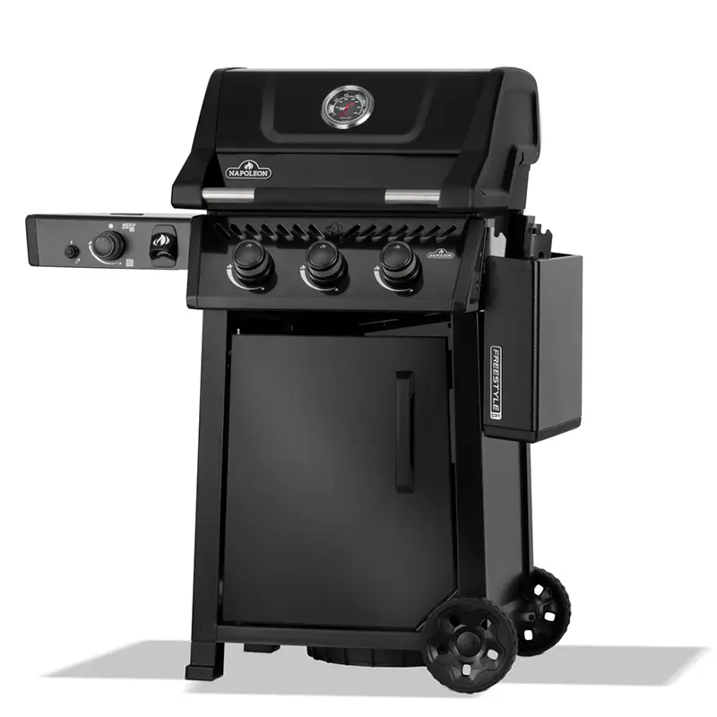 גריל גז FREESTYLE PRO 365 IL עם כירת צד אינפרא אדום – שחור – תמונה 7