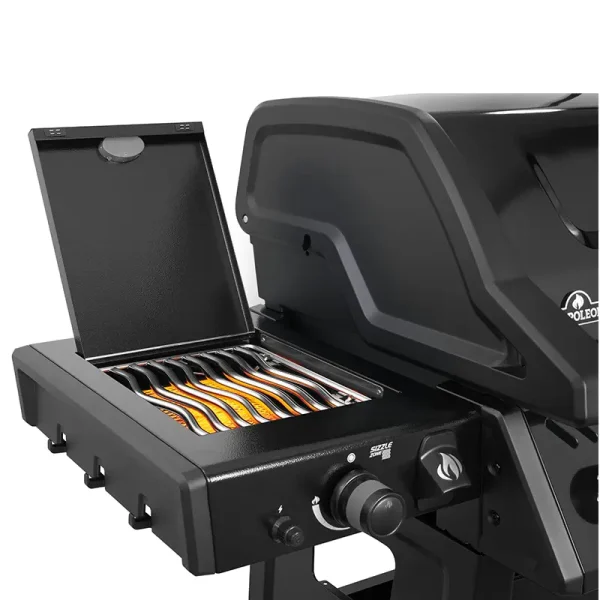 גריל גז FREESTYLE PRO 365 IL עם כירת צד אינפרא אדום – שחור