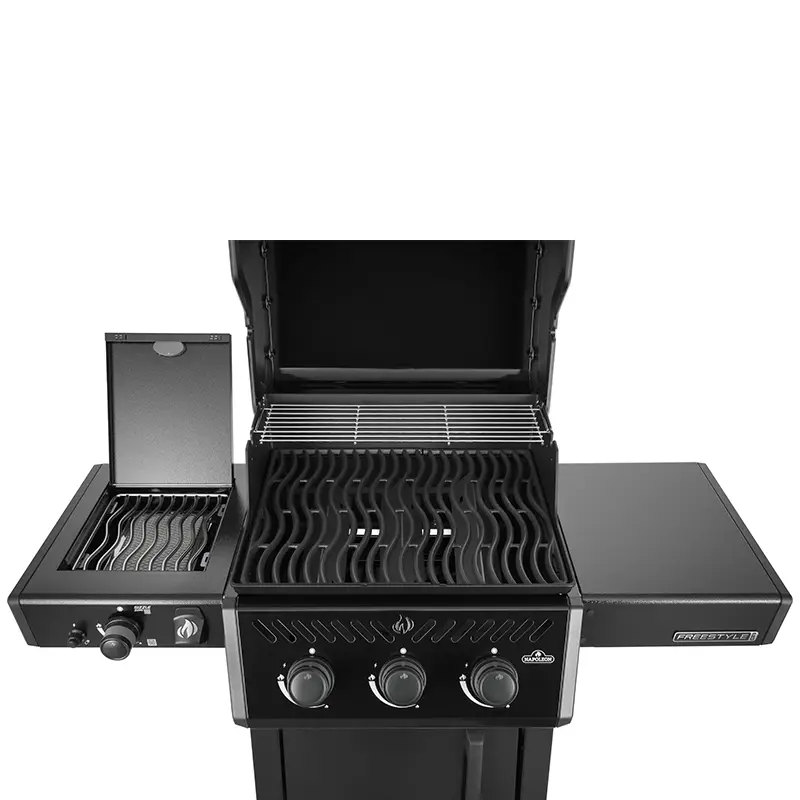 גריל גז FREESTYLE PRO 365 IL עם כירת צד אינפרא אדום – שחור – תמונה 4