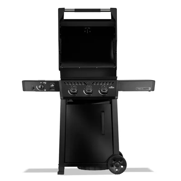 גריל גז FREESTYLE PRO 365 IL עם כירת צד אינפרא אדום – שחור