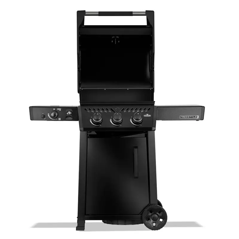 גריל גז FREESTYLE PRO 365 IL עם כירת צד אינפרא אדום – שחור – תמונה 3