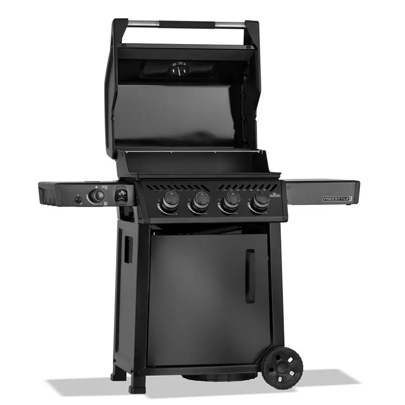גריל גז FREESTYLE PRO 425 IL עם כירת צד אינפרא אדום – שחור – תמונה 7