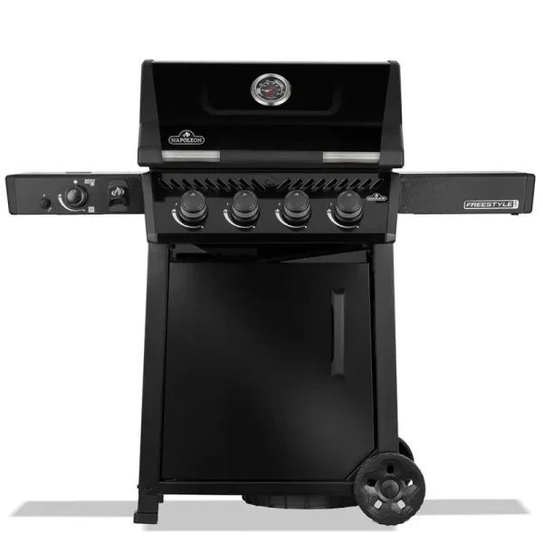 גריל גז FREESTYLE PRO 425 IL עם כירת צד אינפרא אדום – שחור