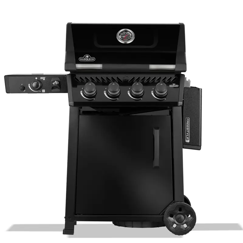 גריל גז FREESTYLE PRO 425 IL עם כירת צד אינפרא אדום – שחור – תמונה 6