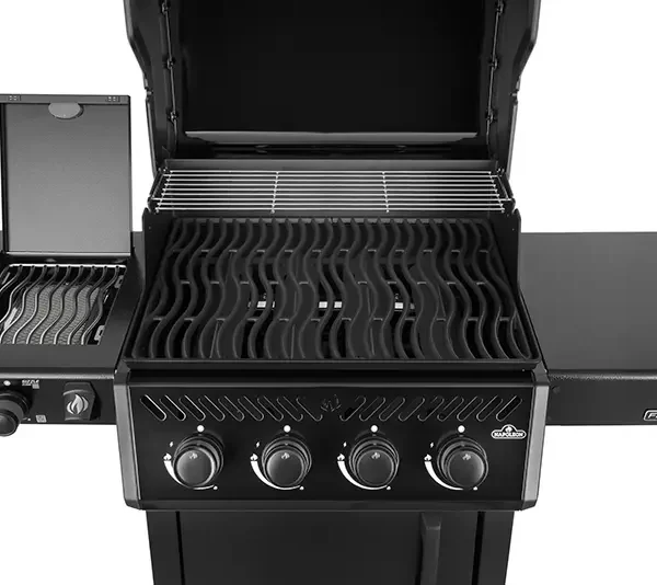 גריל גז FREESTYLE PRO 425 IL עם כירת צד אינפרא אדום – שחור
