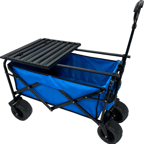 עגלת שטח עם שולחן מתקפל TABLE WAGON