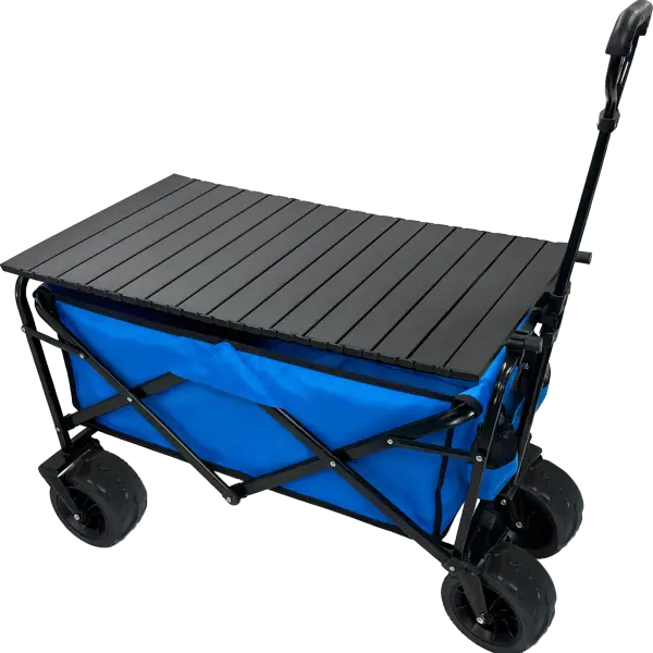 עגלת שטח עם שולחן מתקפל TABLE WAGON