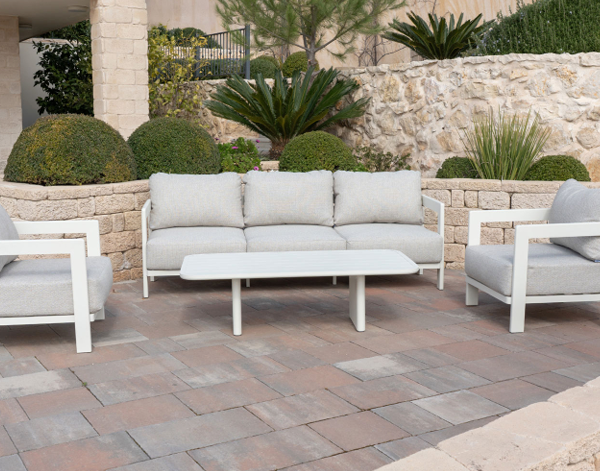 פינת ישיבה תלת מושבית יוקרתית דגם "SOHO"