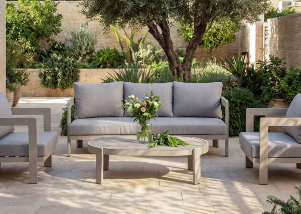 פינת ישיבה תלת מושבית יוקרתית דגם "Evan"