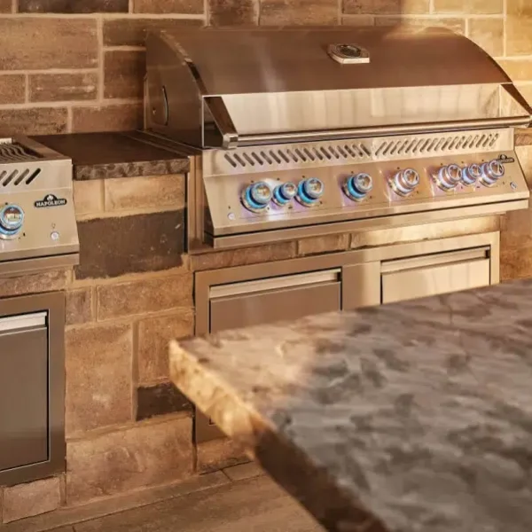 כירת גז כפולה SIZZLE ZONE™ אינפרא אדום -NAPOLEON BI