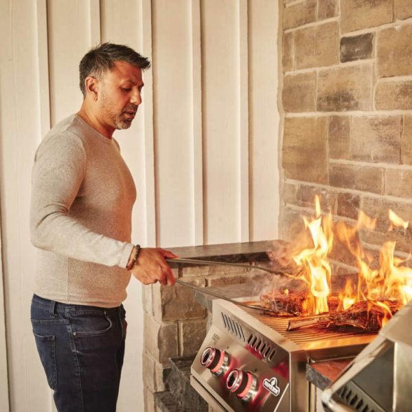 כירת גז כפולה SIZZLE ZONE™ אינפרא אדום -NAPOLEON BI