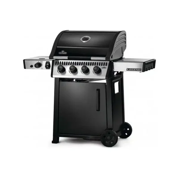 גריל גז Legend 425SIB IL שחור ונירוסטה – כולל כירת צד אינפרא אדום