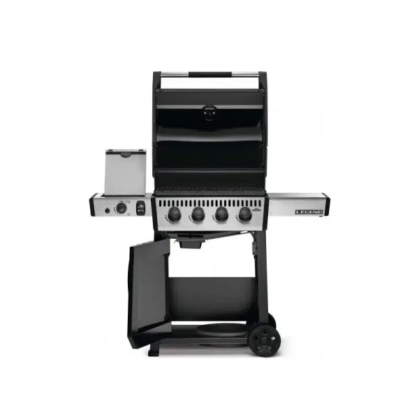 גריל גז Legend 425SIB IL שחור ונירוסטה – כולל כירת צד אינפרא אדום
