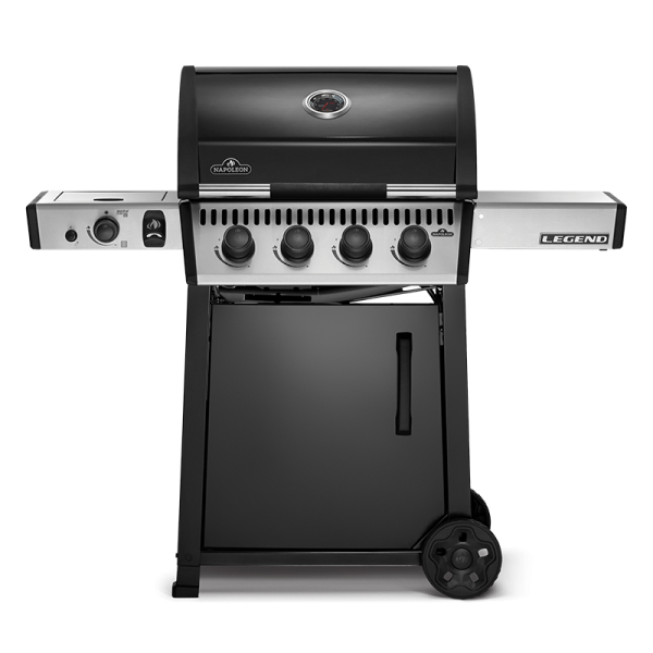 גריל גז Legend 425SIB IL שחור ונירוסטה – כולל כירת צד אינפרא אדום